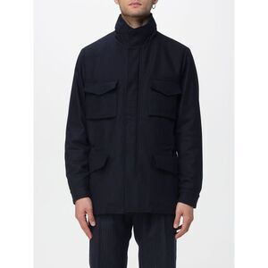 Boglioli Coat Men Blue